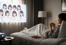 【スタッフが教える】プロジェクター ホテルで「推し」を愛でる至福の時間