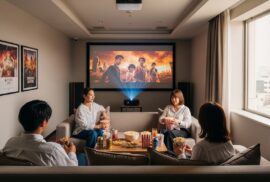 映画館を二人占め！ホテル プロジェクター 部屋で味わうプライベートシアター