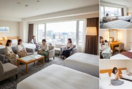 何人まで入れる？女子会 ホテル 名古屋 人数別のベストなお部屋選び